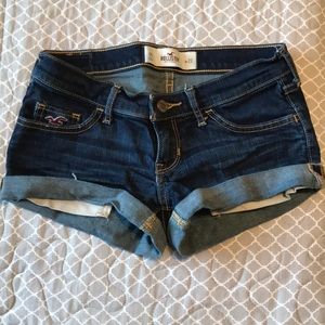 Hollister jean shorts